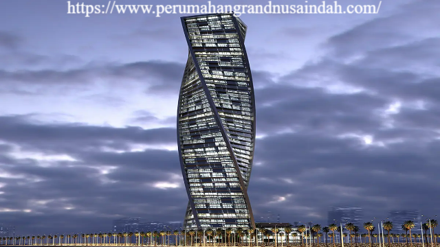 The Zenith Spiral: Menara Futuristik Ikonik